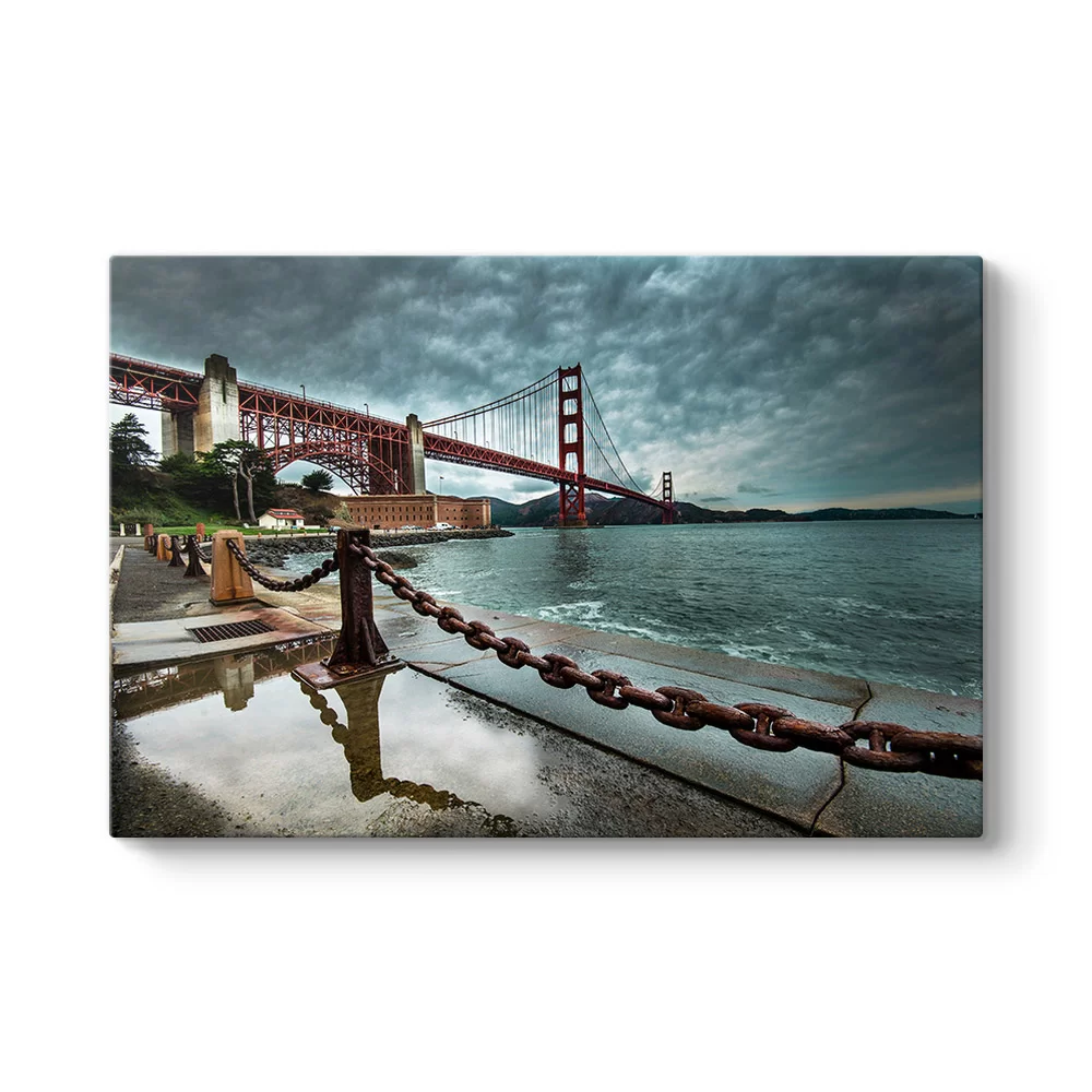 HDR Golden Gate Tablosu - Model 1